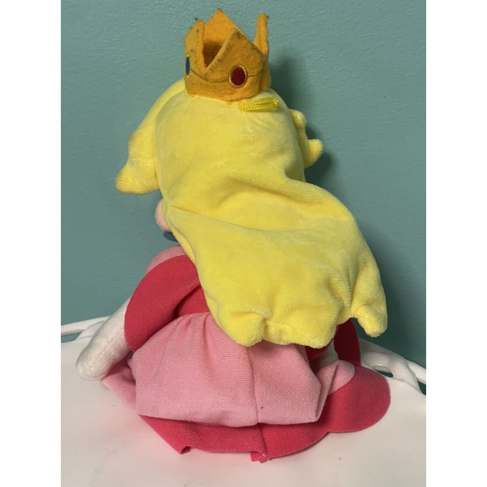 PRINCESS PEACH‎ 10" PLUSH Nintendo Super Mario Little Buddy - Picture 2 of 4